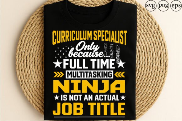 Curriculum Specialist Only Graphics T-Shirt Designs