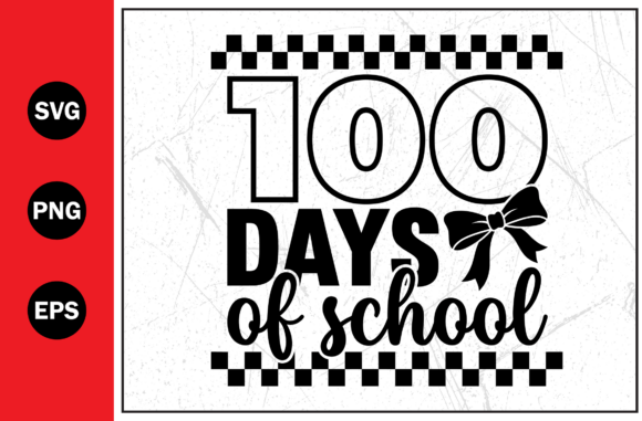 Days School Ribbon Bow Education Svg Png