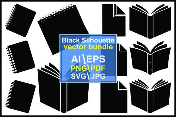 Silhouettes Notebooks and Books Spiral